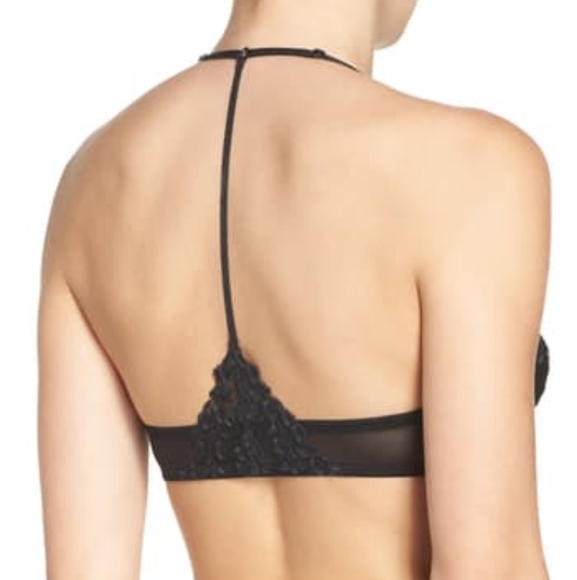 Last 2! FP Aphrodite T-Back Underwire Bra Black - Picture 6 of 16